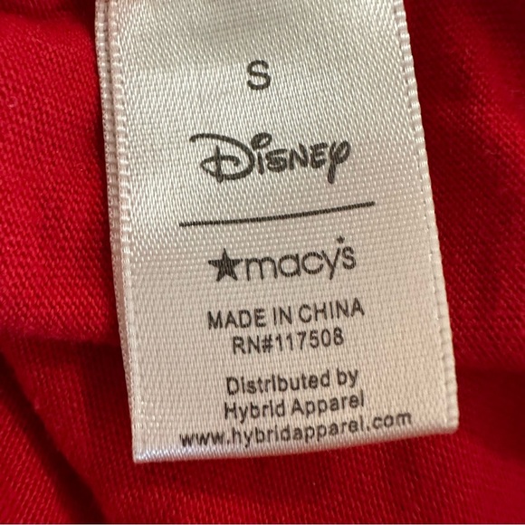 Disney Red Short Sleeve Tee I'm With The Band - Picture 5 of 6